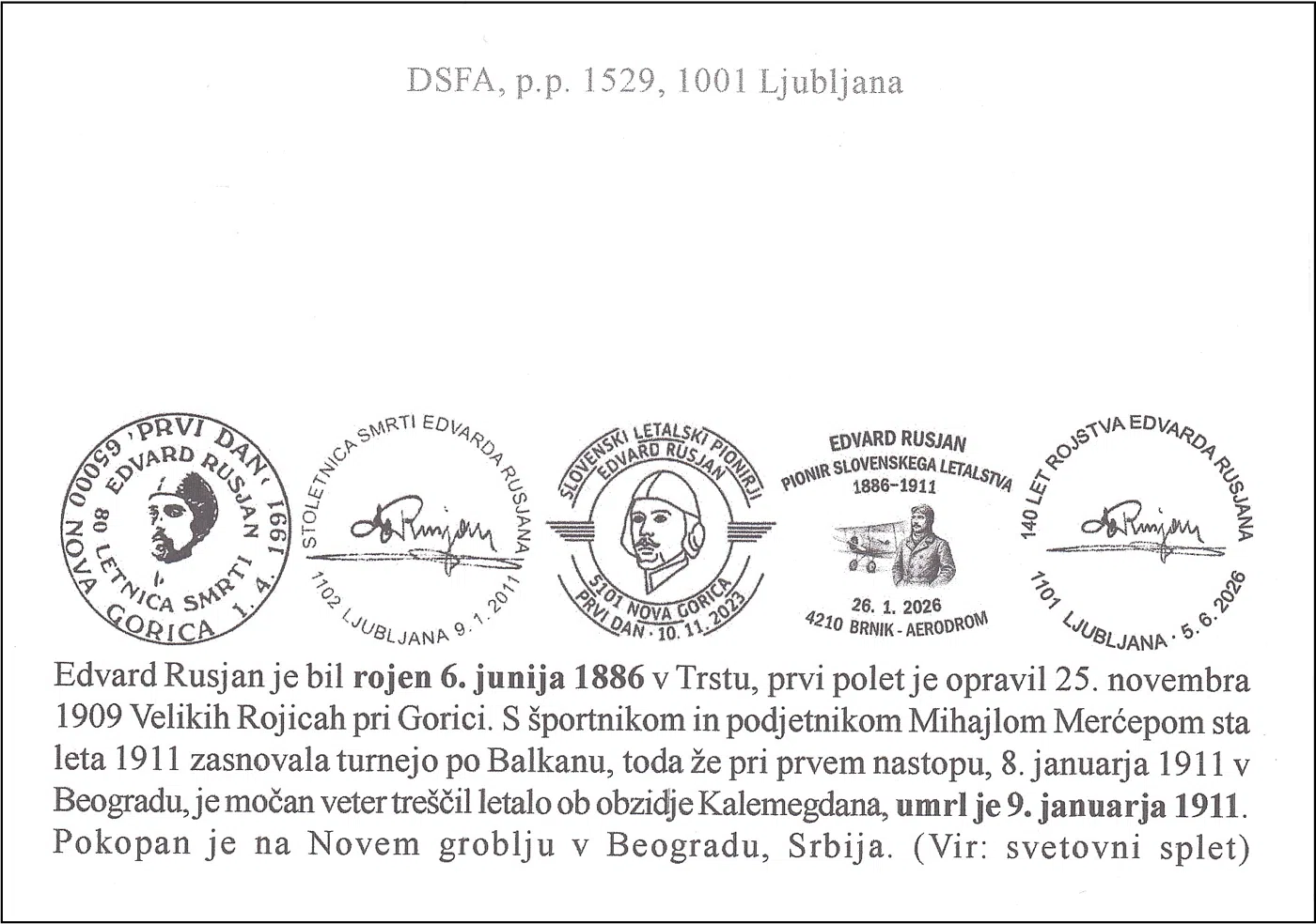 140 LET ROJSTVA EDVARDA RUSJANA